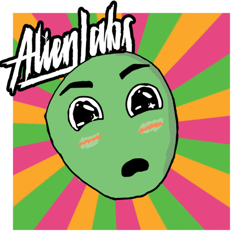 Alien_Labs giphyupload wow surprise alien GIF