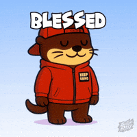 Feeling Blessed Bless GIF by Built Daily