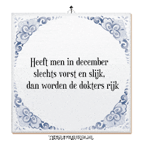 Winter Nl Sticker by Tegelspreuken.nl