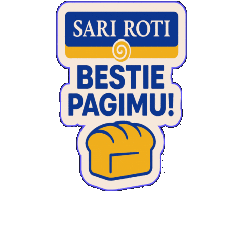 SARIROTIROTINYAINDONESIA giphyupload roti sarapan sari roti Sticker