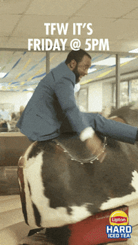 liptonhardtea reaction yes drinking alcohol GIF