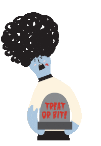 Zombie Sticker by the furryfolks