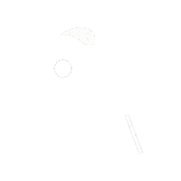 pati_avish white abstract geometry shapes Sticker