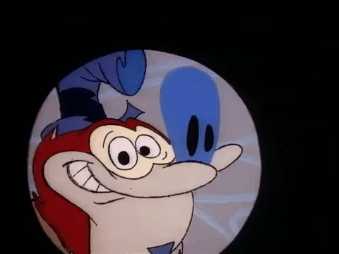 ren and stimpy nicksplat GIF