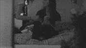 black and white couple GIF