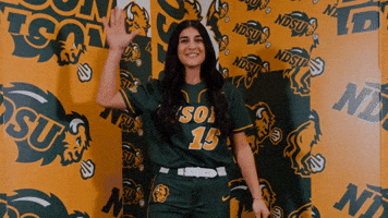 Softball GIF by NDSU Athletics