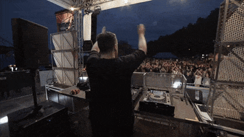 Party Edm GIF by Retro Music Hall
