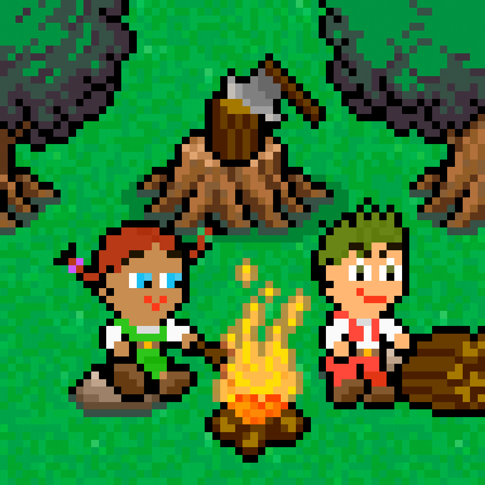 Fire Camping GIF by ?an!c Official