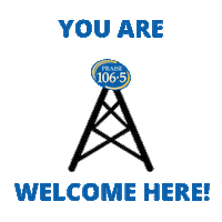 PRAISE1065 music welcome bellingham radio station Sticker