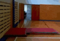 gym fail GIF