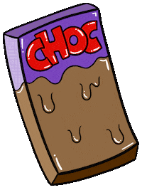 Gummy Bear Popcorn Sticker by Natalie Michelle Watson