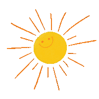Happy Sun Sticker