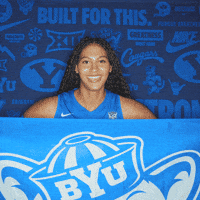 Ncaa Volleyball Go Cougs GIF by BYU Cougars