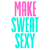 305Fitness dance fitness exercise work out Sticker