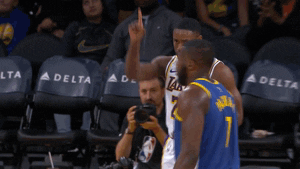 High Five Los Angeles Lakers GIF by NBA