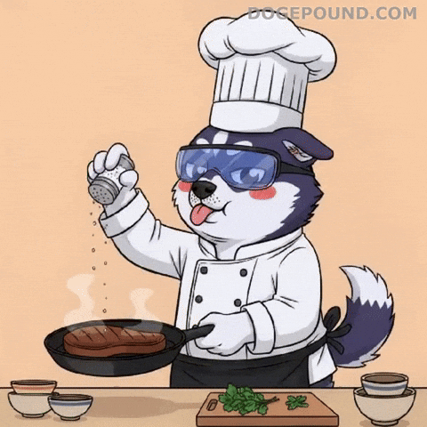 Happy Salt Bae GIF by Doge Pound