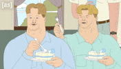 Let Them Eat Cake Birthday GIF by Adult Swim