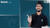 Sign Language Retain GIF by ISL Connect
