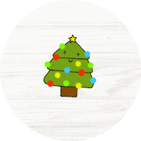 Christmas Tree Sticker
