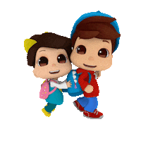 Indonesia Go Sticker by Omar & Hana - Islamic Songs for Kids