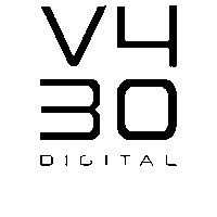 V430_digital web agency v430 digital v430 Sticker