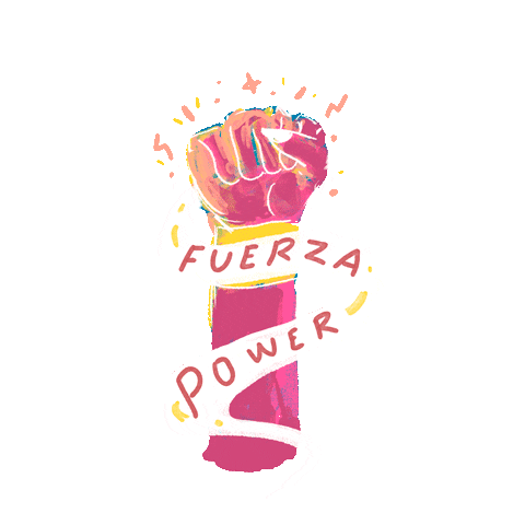 Dia De La Mujer Girl Power Sticker