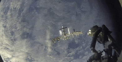 docking at space station GIF by NASA