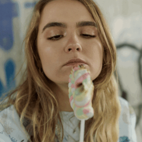 candy eating GIF by Universal Music Finland