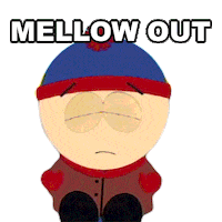 Mellow Out Stan Marsh Sticker by South Park