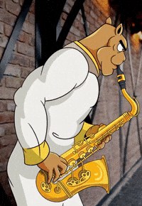 Playing Saxophone GIF by Camel Dad