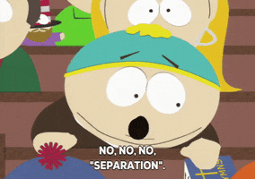 eric cartman separation GIF by South Park 