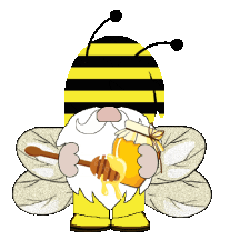 Bumble Bee Honey Sticker