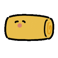 Hungry Spring Roll Sticker by kupaberu