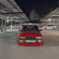 Hady_Alrashed jordan donuts drifting red car GIF