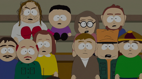 surprise wow GIF by South Park 