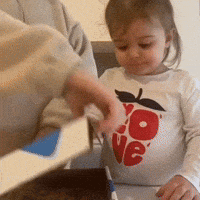 Cute Kid Shocked Face GIF