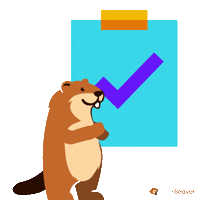 Check Off Mission Accomplished Sticker by WorkBeaver