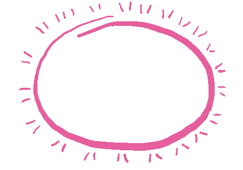 Pink Check Sticker