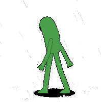 Raining Leave Me Alone Sticker by fwogs