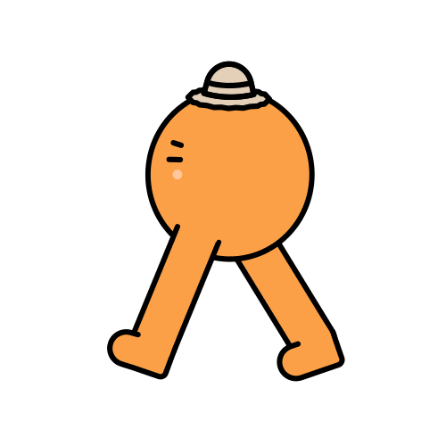 Sticker Running Sticker by Loop Parade