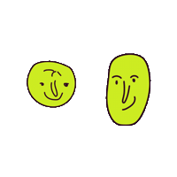 Happy Lime Sticker by Das Rund