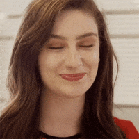 amberdoigthorne comedy thank you okay awkward GIF
