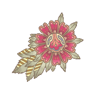 Flower Sticker