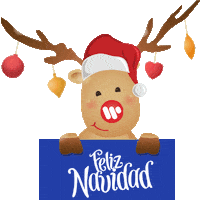 Feliz Navidad Christmas Sticker by Warner Music Argentina
