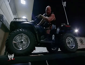 wrestling four wheeler GIF by WWE