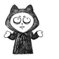 Cat Idk Sticker