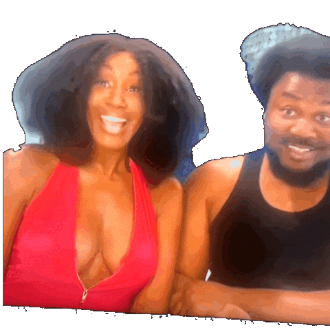 Happy African American Sticker by Tanjareen