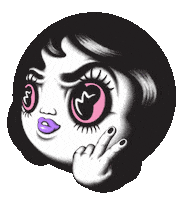 Girl Watching Sticker by Ahoy