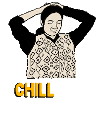 AruneshV chill relax womens history month nasreen mohamedi Sticker