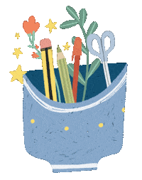 Illustration Work Sticker by Qualcosa di Erre